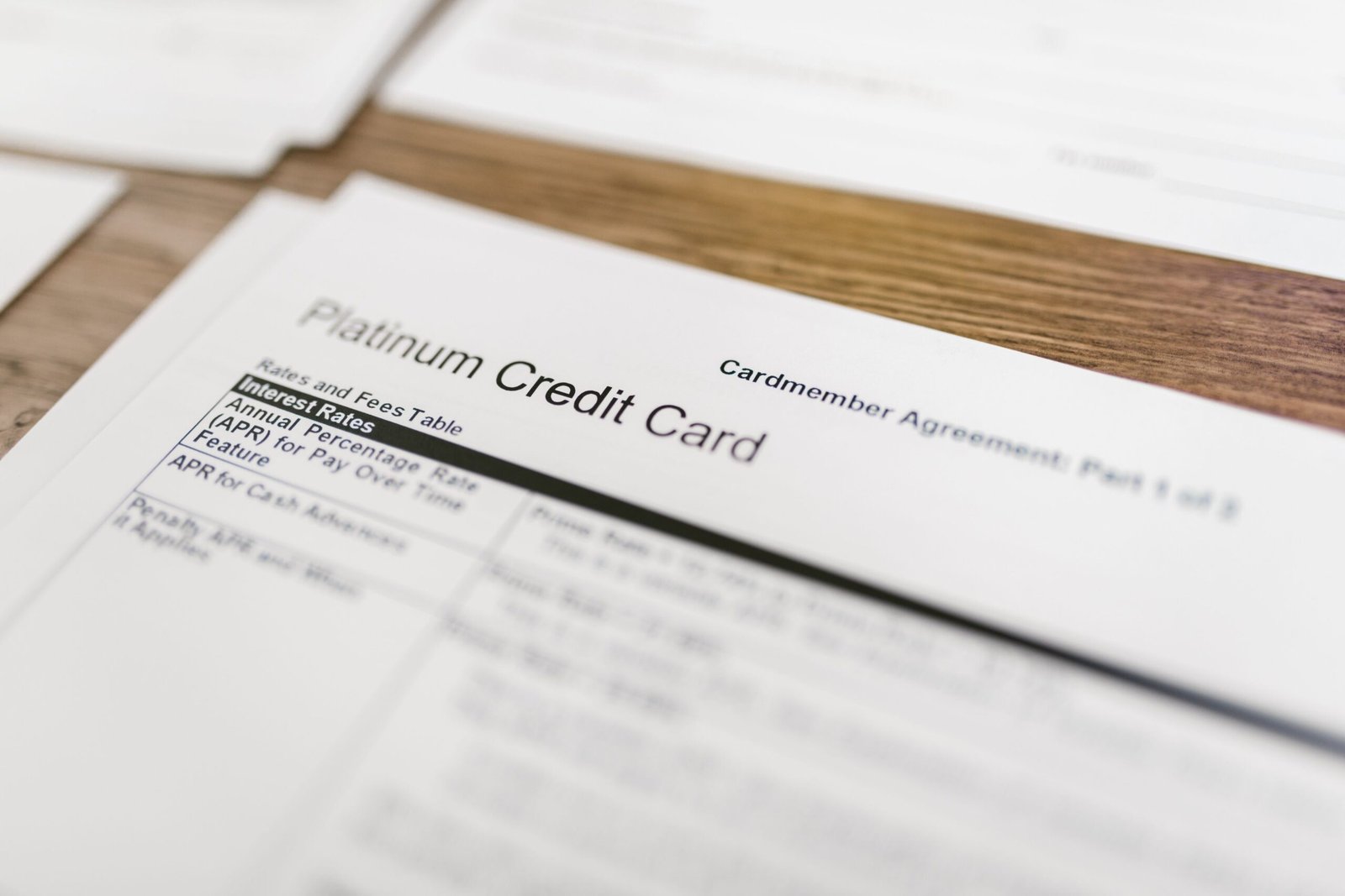 UAE corporate bank account opening documents on a desk