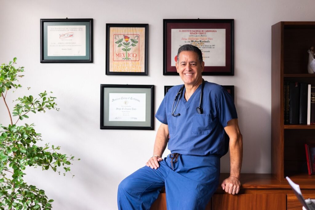 Doctor issuing a medical certificate, representing UAE sick leave and medical leave rules for employees